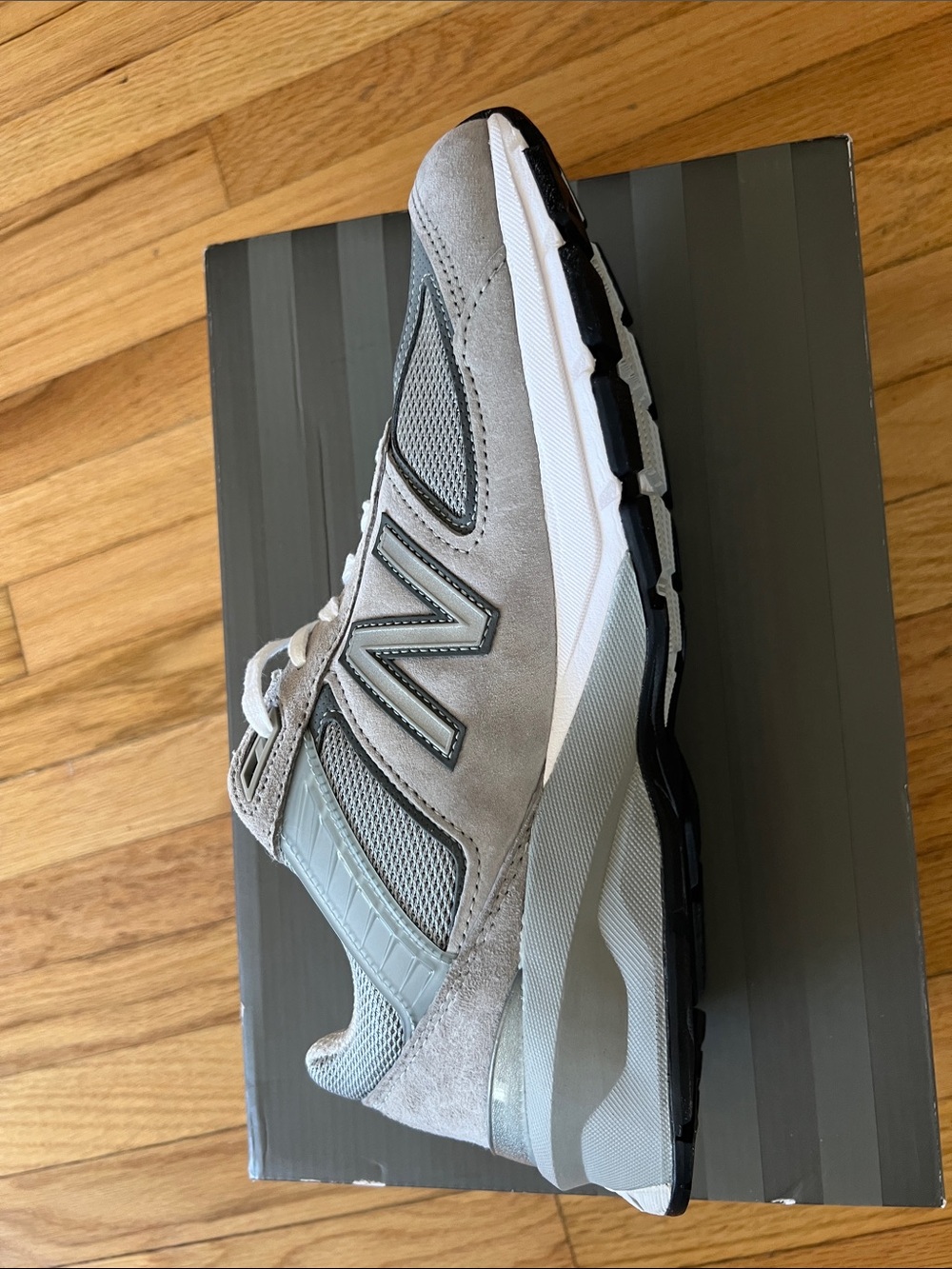 New Balance 990v5 Made in USA 'Grey' (M990GL5) - Men's Size 10 D - Picture 7 of 10